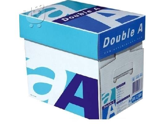 Double A Copier Papers 80gsm A4 Size(MOQ: 20FCL )